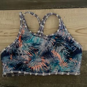 Athleta girls reversible swim top